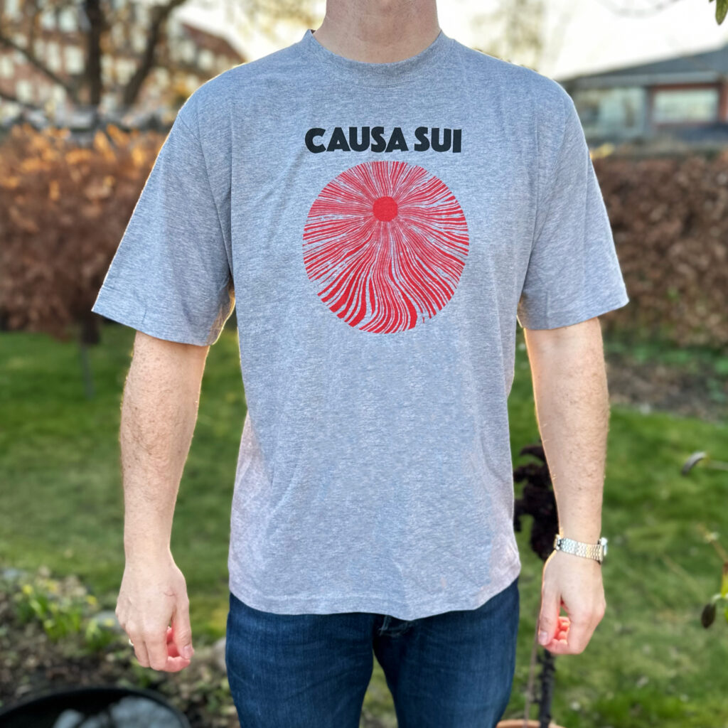 Causa Sui: T-shirt Oxford Grey