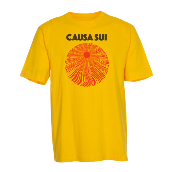 Causa Sui: T-shirt Yellow - Image 2