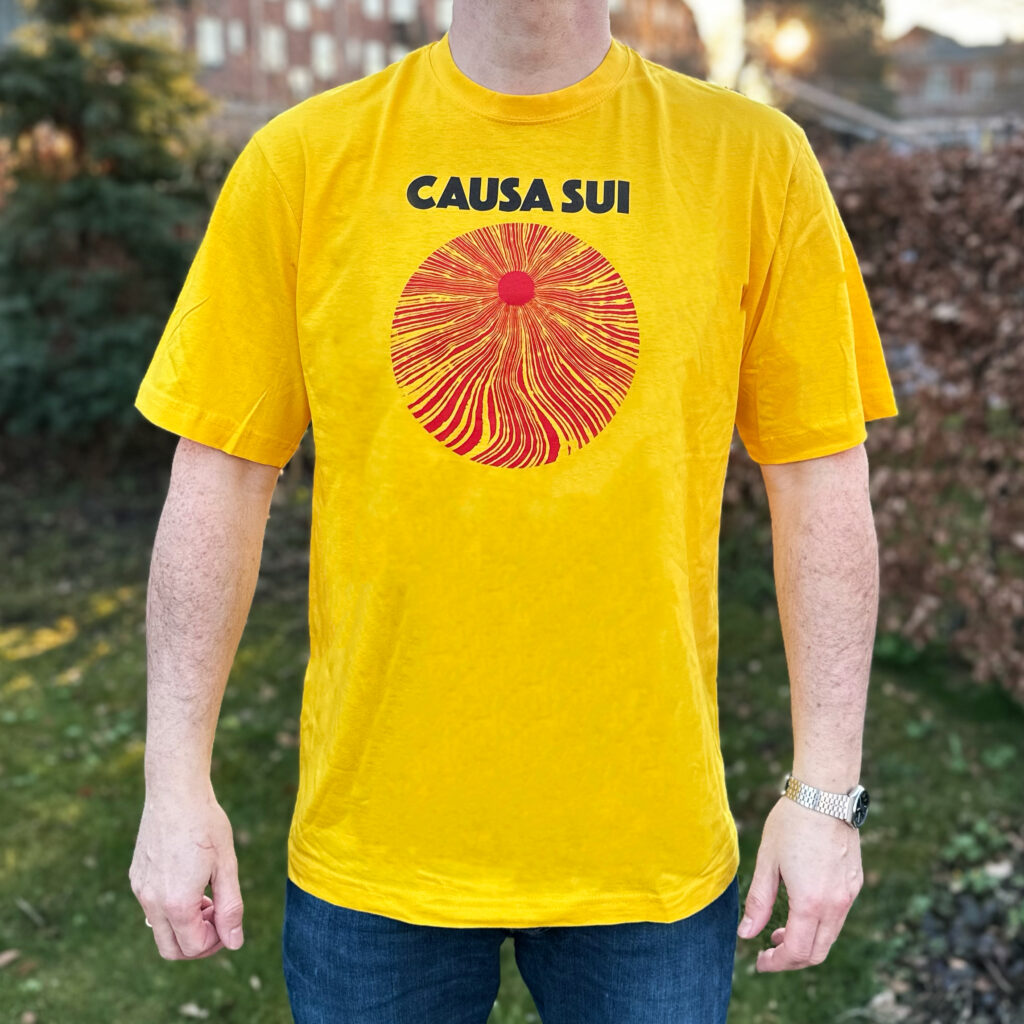 Causa Sui: T-shirt Yellow Large
